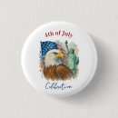 Recherche de statue de la liberté badges Aquarelle