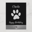 Recherche de chien noir cartes postales Animal