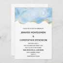 Recherche de blue and gold mariage invitations Moderne
