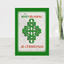 Recherche de bénédiction irlandaise vœux cartes Celtique