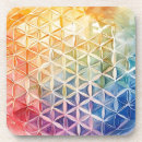 Recherche de géométrie sacrée dessous de verres Vie