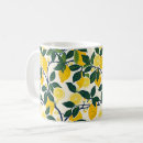 Recherche de motif de citrons tasses Motif au citron