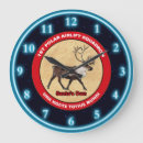 Recherche de pôle nord horloges Santa claus