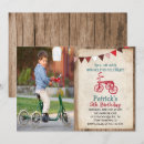 Recherche de tricycle invitations Vintage