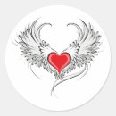 Recherche de à ailes autocollants Coeur