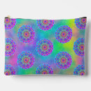 Recherche de mandala cosmétiques pochettes Bleu