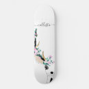 Recherche de skateboard rose skateboards Fleurs