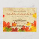 Recherche de feuille érable invitations Pour eux