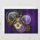 Recherche de pourpre 14x19 invitations Violet