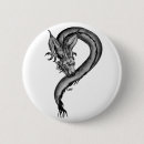 Recherche de dragon noir badges Imaginaire