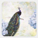 Recherche de bleu paon autocollants Floral