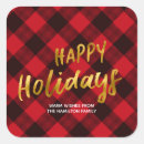 Recherche de tartan plaid autocollants Vacances