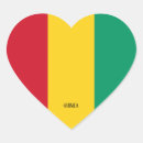 Recherche de guinee autocollants Drapeau de la guinée