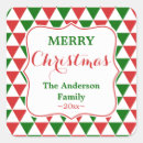 Recherche de triangles rouges autocollants Vert