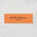 Recherche de mandarine cartes visite Simple