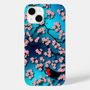 Recherche de fleurs de cerisier rouges iphone coques Asiatique