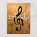 Recherche de g clef cartes postales Musical