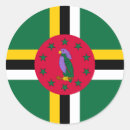 Recherche de drapeau dominique autocollants Pays