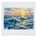 Recherche de vague posters Paysage marin