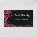 Recherche de florist cartes visite Noir