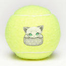 Recherche de chatte tennis balles Chaton