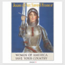 Recherche de joannes autocollants Joan d'arc
