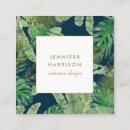 Recherche de feuille tropical cartes visite Motif