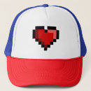Recherche de pixel casquettes Coeur