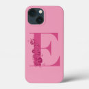 Recherche de lettre e iphone coques Monogramme