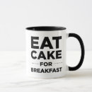 Recherche de déjeuner tasses Typographie