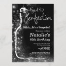 Recherche de champagne argenté noir invitations Fête d'anniversaire