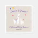 Recherche de lama serviettes Baby shower lama
