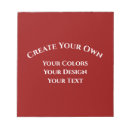 Recherche de vintage blocsnotes Rouge