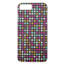 Recherche de points multicolores iphone coques Motif
