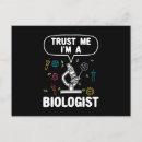 Recherche de biologie cartes postales Étudiant