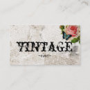 Recherche de hippie chic cartes visite Rétro