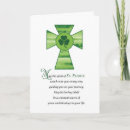 Recherche de religieuse carte jour saint patrick Vert