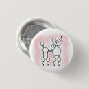 Recherche de caniche badges Rose