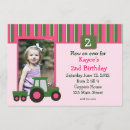Recherche de pink and green invitations Rose