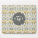 Recherche de initiales décoratives tapis souris Décoratif