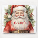 Recherche de père noël vintage tapis souris Santa claus