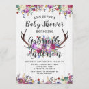 Recherche de deer baby shower invitations Pour elle
