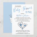 Recherche de blue heart invitations Bientôt maman
