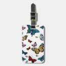 Recherche de papillons colorés bagages étiquettes Pour tous