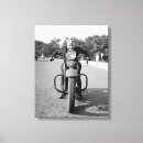 Recherche de motard impressions sur toile Vintage