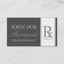 Recherche de prescriptions cartes visite Pharmacien