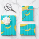 Recherche de bananes papier cadeau Motif de fruits