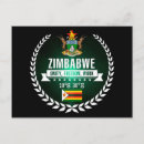 Recherche de drapeau du zimbabwe cartes postales Voyage