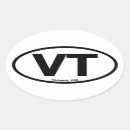 Recherche de le vermont autocollants Ovale