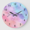 Recherche de peinture bleue horloges Rose
